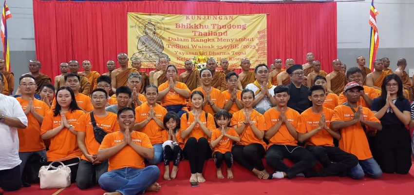 Kunjungan Bhikhu Thudong Thailand 2023